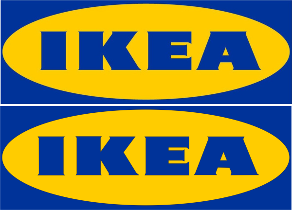 Икеа цвета логотипа
