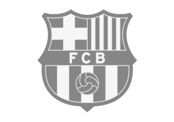 ФК Барселона эмблема черно белая