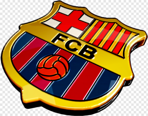 ФК Барселона логотип 3d