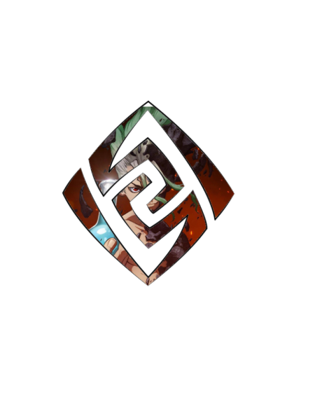 Эмбер Геншин Чиби стикер