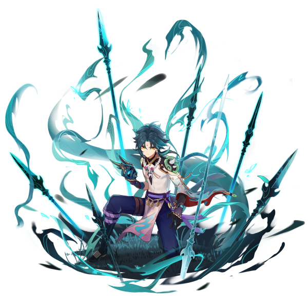 Обои Геншин Минимализм