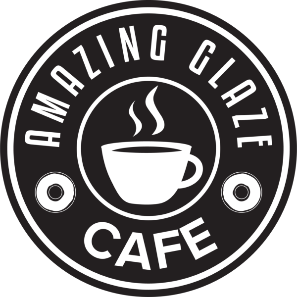 Круглый логотип для кофейни