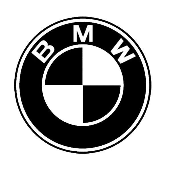 Значок БМВ круглый