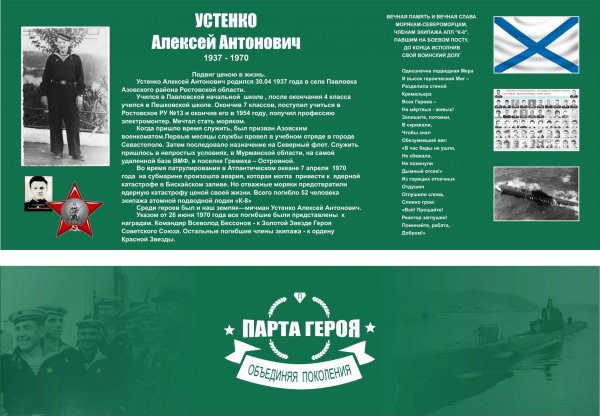 Алексей Фадеев Кузнецк парта героя