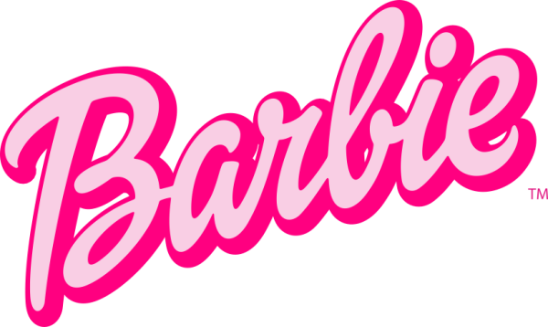 Надпись Барби вектор