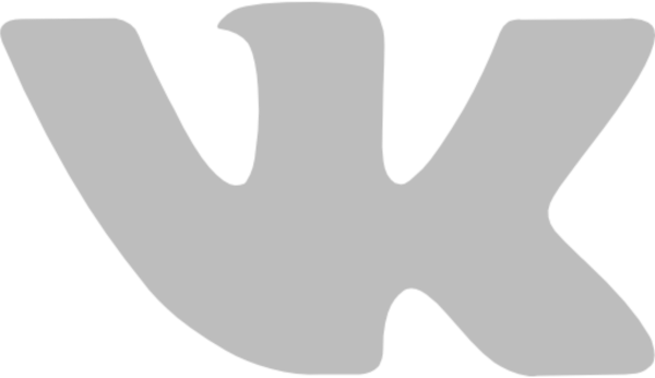 Значок ВК белый
