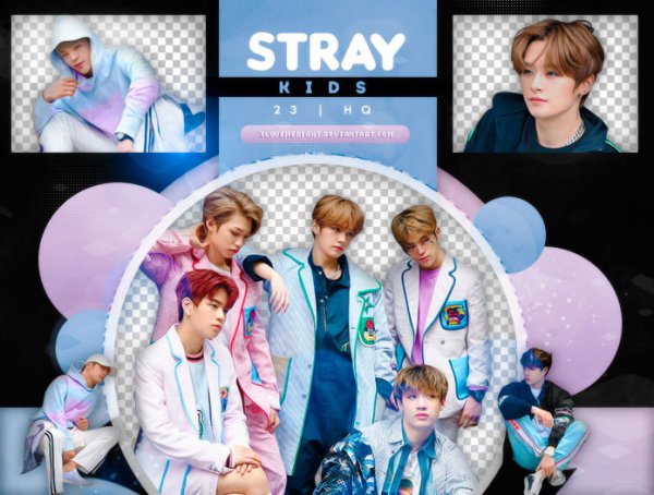 Stray Kids PNG Pack