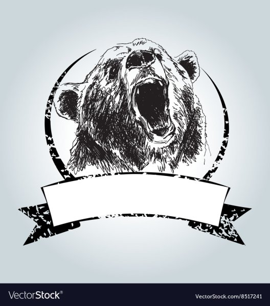 Эмблема с изображением медведя