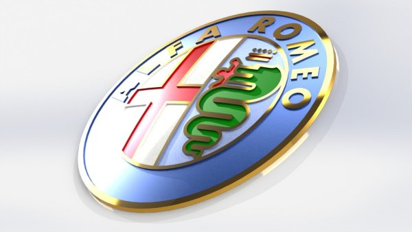 Альфа Ромео надпись в векторе бесплатно