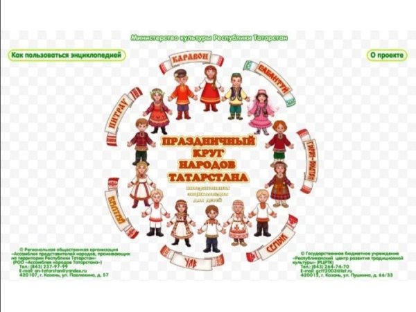 Год культурного наследия народов России 2022 для детей