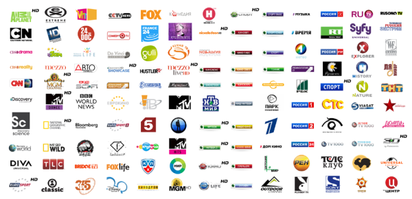 Логотипы телеканалов