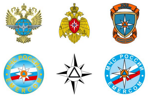 Малая эмблема МЧС России