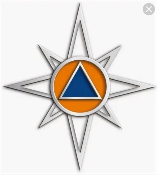 Роза ветров символ МЧС