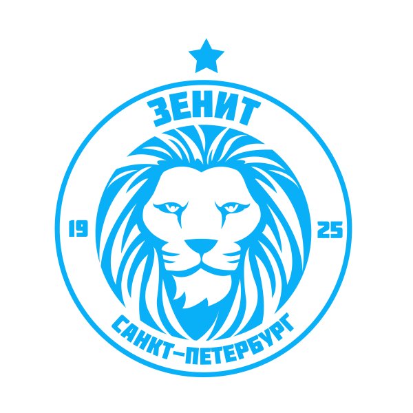 Футбольный клуб Зенит эмблема новая