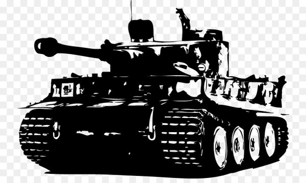 Танк спереди вектор