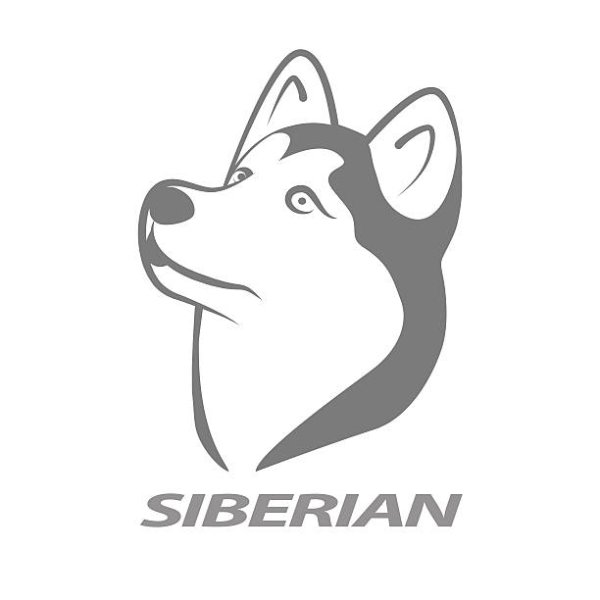 Логотип с собакой лайка