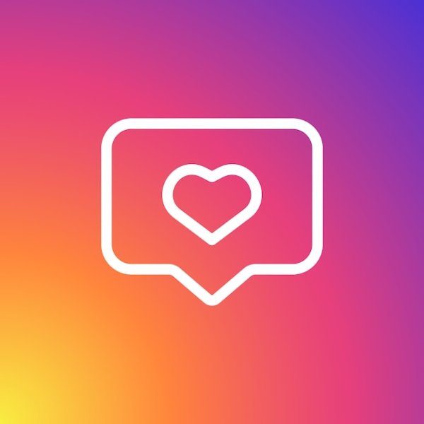 Значок лайка Инстаграм