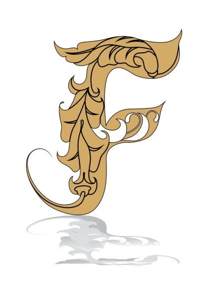 Стилизованная буква f