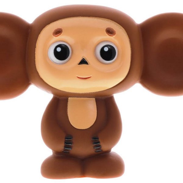 Чебурашка на прозрачном фоне