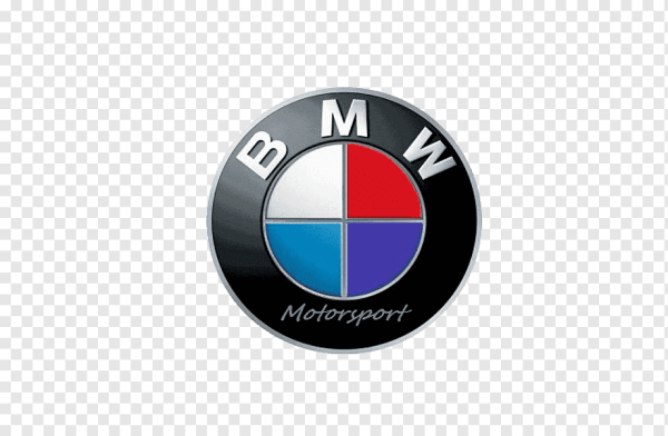 BMW машина с эмблемой