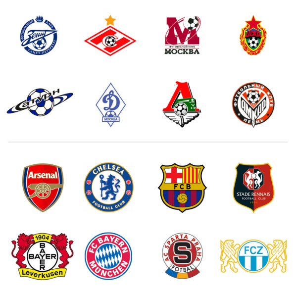 Значки футбольных клубов