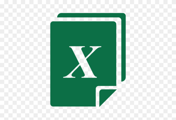 Черная иконка для excel