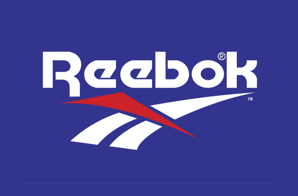 Reebok logo чб вектор