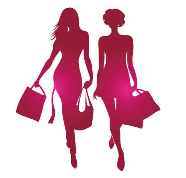 Женская одежда силуэт