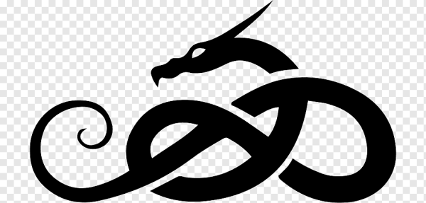 Кельтские символы дракон