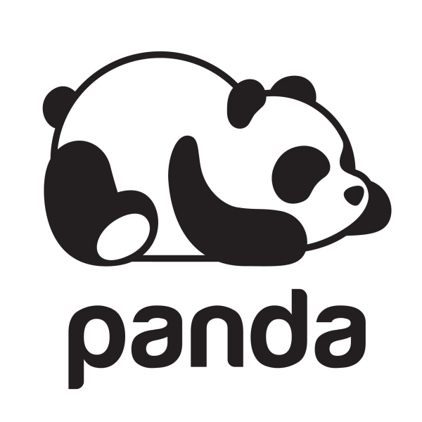 Панда для логотипа без фона