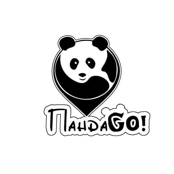 Панда эскиз