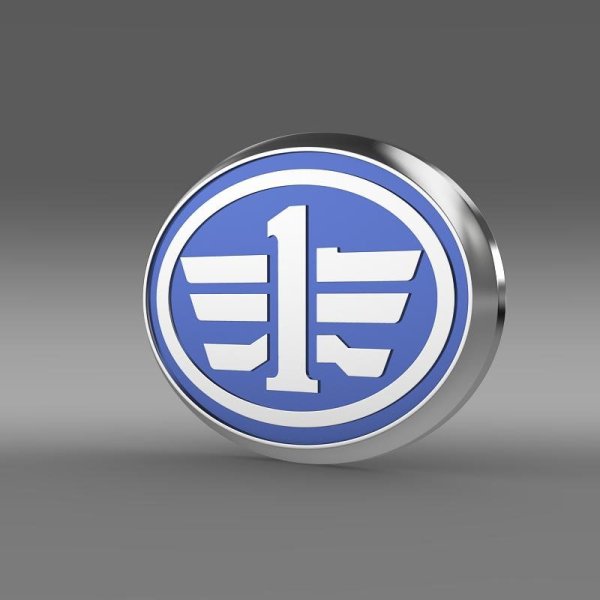 FAW значок на машине