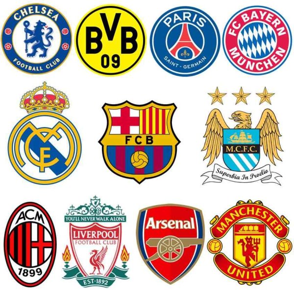 Эмблемы клубов