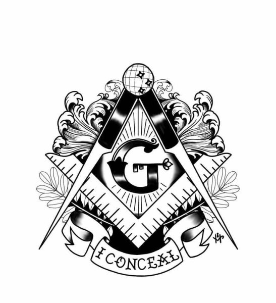 Символ оккультного движения вольных каменщиков