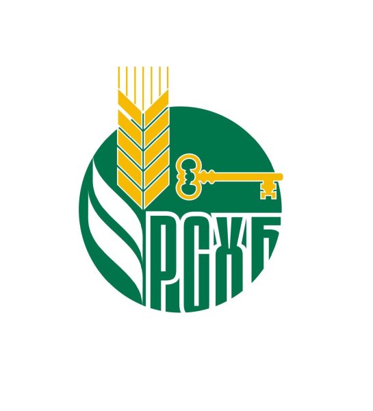 Россельхозбанк на белом фоне