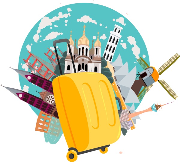 Эмблема путешествий
