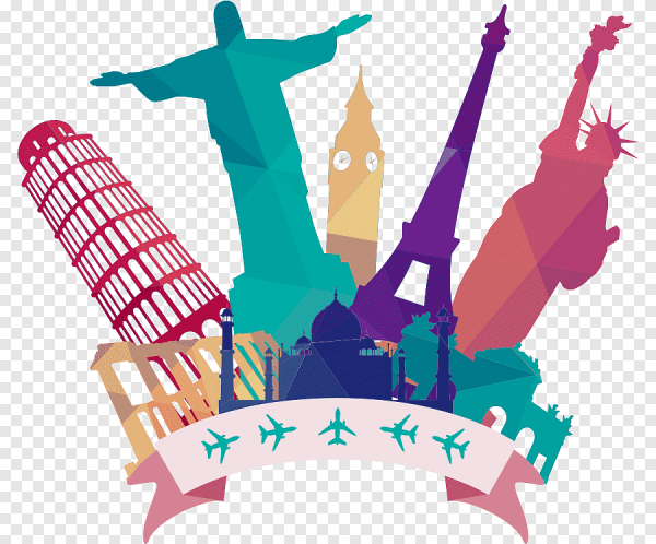 Международный туризм без фона