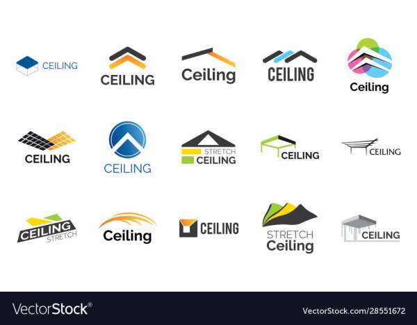 Круглый логотип натяжные потолки