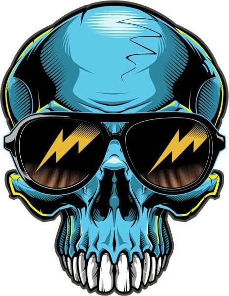 Мультяшные черепа