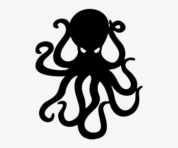 Осьминог вектор