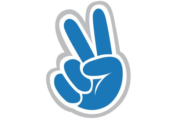 Знак мира на пальцах