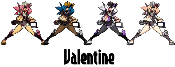 Мисс Форчун Skullgirls спрайты