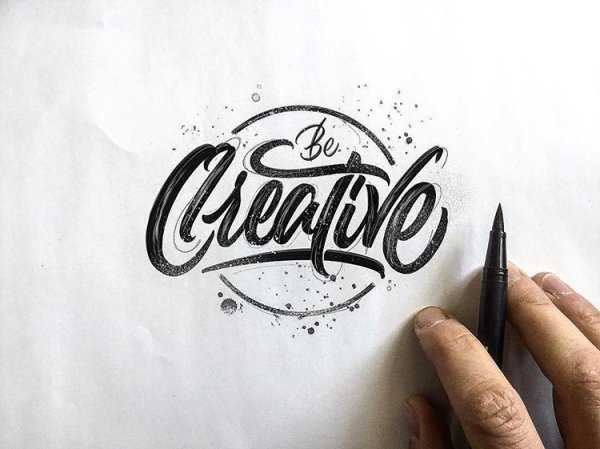 Леттеринг логотип