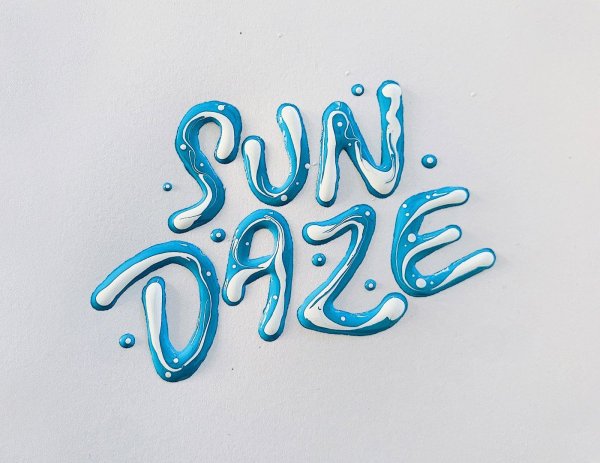 Снежинки леттеринг