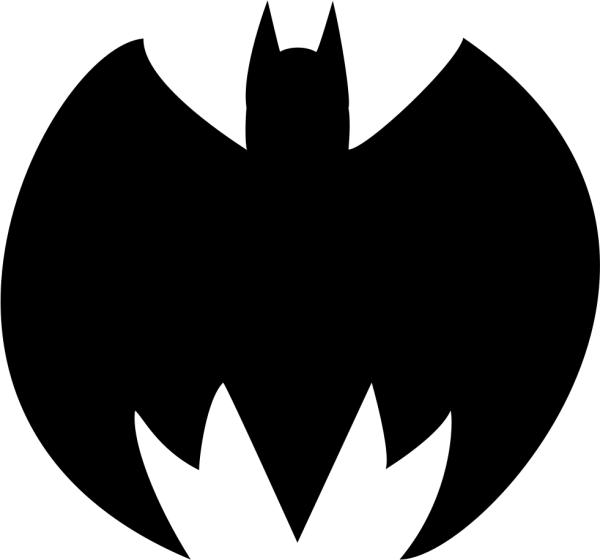 Логотип с летучей мышью