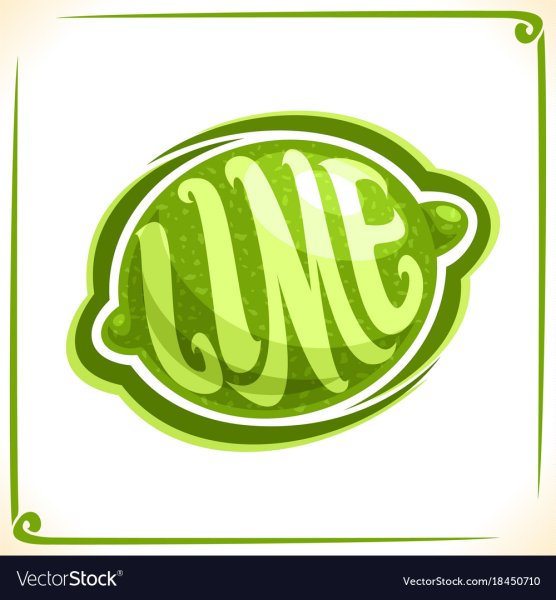 Лайм этикетка вектор