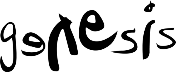Genesis надпись логотип группы