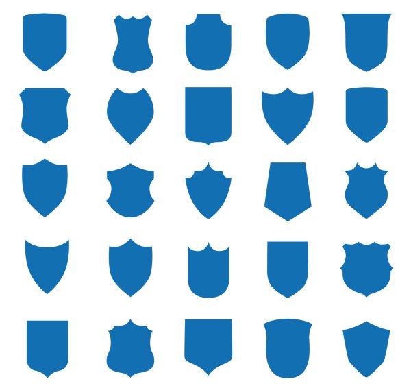 Варяжский щит в геральдике