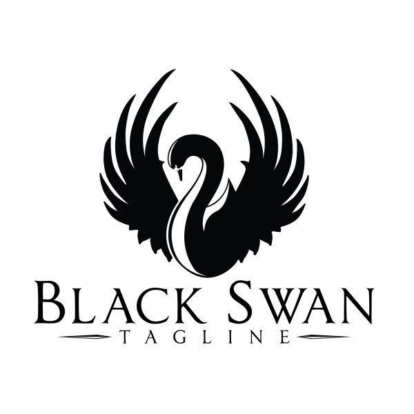 Логотип лебедь