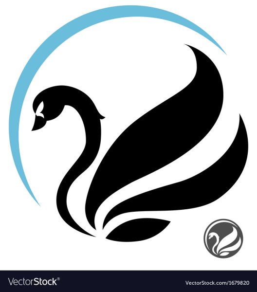 Лебеди логотип символ